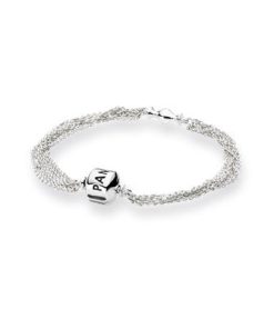 Moments 1 Clip Silver Bracelet