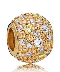 Golden Pavé Charm