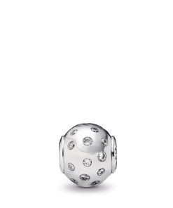JOY ESSENCE COLLECTION charm in silver with cubic zirconia