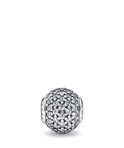 GENEROSITY ESSENCE COLLECTION charm in silver with cubic zirconia
