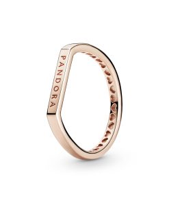 Logo Bar Stacking Ring