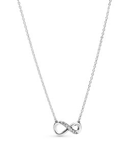 Sparkling Infinity Collier Necklace