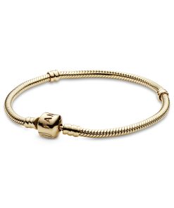 Gold bracelet. P-lock