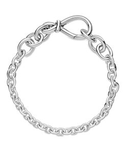 Chunky Infinity Knot Chain Bracelet
