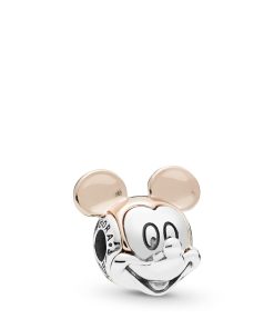 Mickey ESSENCE COLLECTION 14k Rose Gold-plated and silver charm