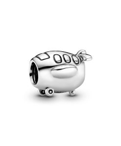 Airplane silver charm