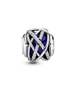 Blue Galaxy Charm