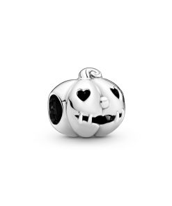Pumpkin silver charm