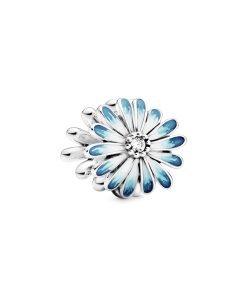 Blue Daisy Flower Charm