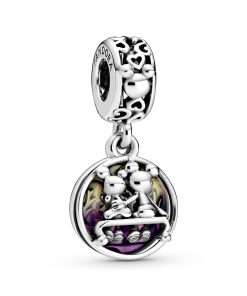 Mickey Mouse & Minnie Mouse Happily Ever After Dangle Charm