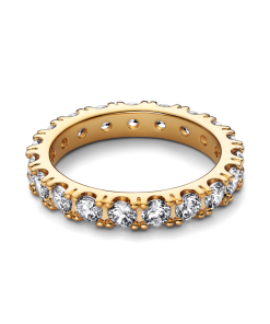 Sparkling Row Eternity Ring