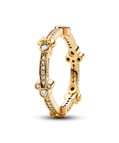 Mickey Mouse & Minnie Mouse Sparkling Eternity Ring