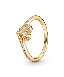 Timeless Wish Sparkling Heart Ring