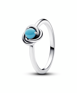 December Birthstone Eternity Circle Ring