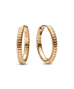 Moments Small Charm Hoop Earrings