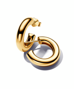 Round Open Hoop Earrings