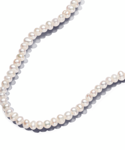 Treated Freshwater Cultured Pearls T-bar Collier Necklace