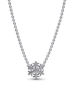 Sparkling Snowflake Pendant Necklace