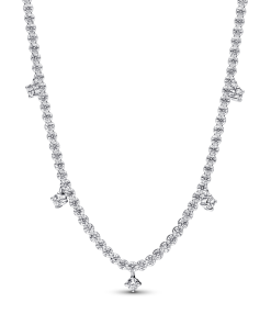Sparkling Drop Collier Necklace