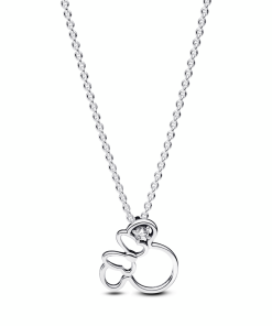 Minnie Mouse Silhouette Collier Necklace