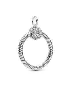 Moments Small Pavé O Pendant