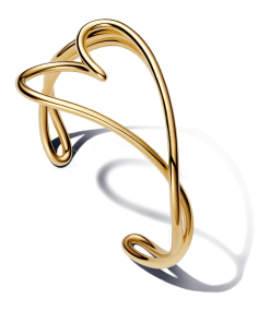 Organically Shaped Heart Bangle