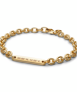 Engravable Bar Link Bracelet