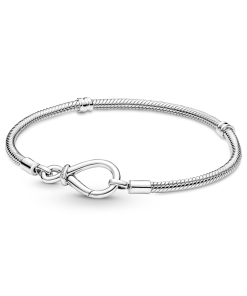 Moments Infinity Knot Snake Chain Bracelet