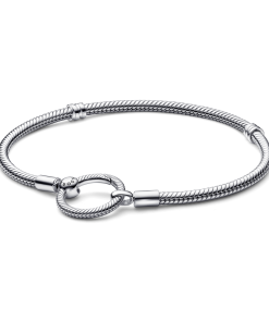 Moments O Closure Snake Chain Bracelet