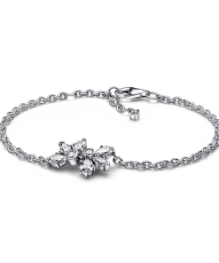 Sparkling Herbarium Cluster Chain Bracelet