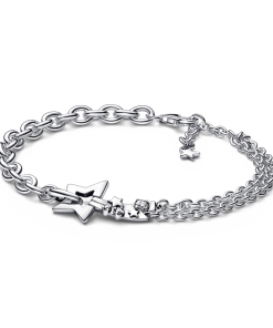 Shooting Star Double Chain Bracelet