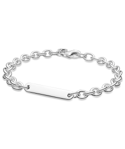 Engravable Bar Link Bracelet