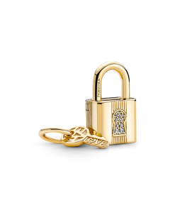Padlock & Key Dangle Charm