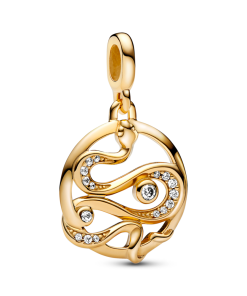 ME Pavé Snake Medallion