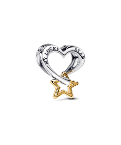 Lucky Star & Heart Charm