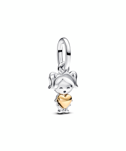 Happy Girl Dangle Charm