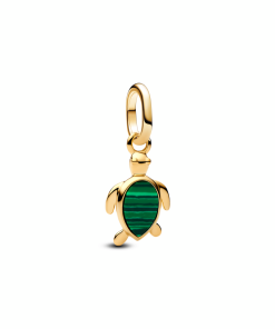 Green Turtle Mini Dangle Charm