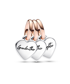 Two-tone Splittable Family Generation of Hearts Triple Dangle Charm