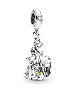 Beauty and the Beast Dancing Belle Dangle Charm