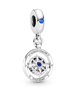 Spinning Compass Dangle Charm