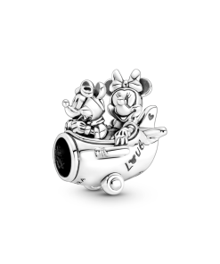 Mickey Mouse & Minnie Mouse Airplane Charm