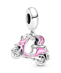 Pink Scooter Dangle Charm