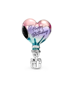 Happy Birthday Hot Air Balloon Charm