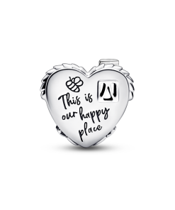 Heart House Happy Place Charm