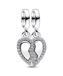 Friends Splittable Heart Dangle Charm