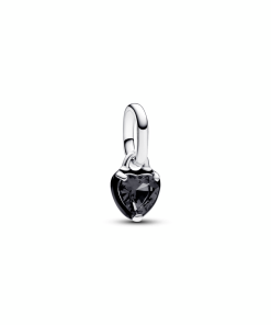 ME Black Chakra Heart Mini Dangle Charm