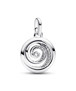 ME Gratitude Spiral Medallion Charm