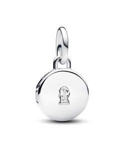 Openable & Engravable Love Locket Dangle Charm