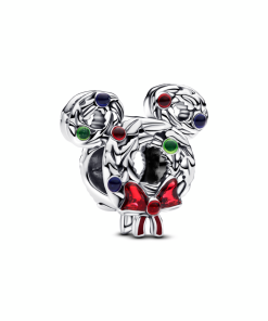 Mickey Mouse Christmas Wreath Charm