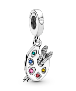 Artist's Palette Dangle Charm